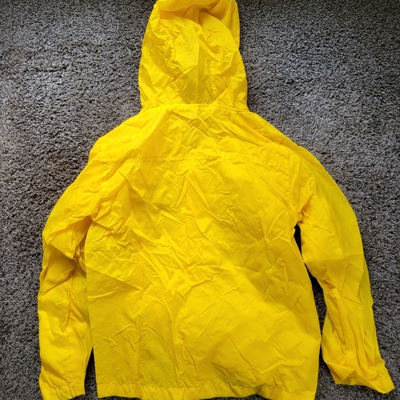 Philly Yellow Girls Rain Coat Jacket Size Large - Picture 5 of 6
